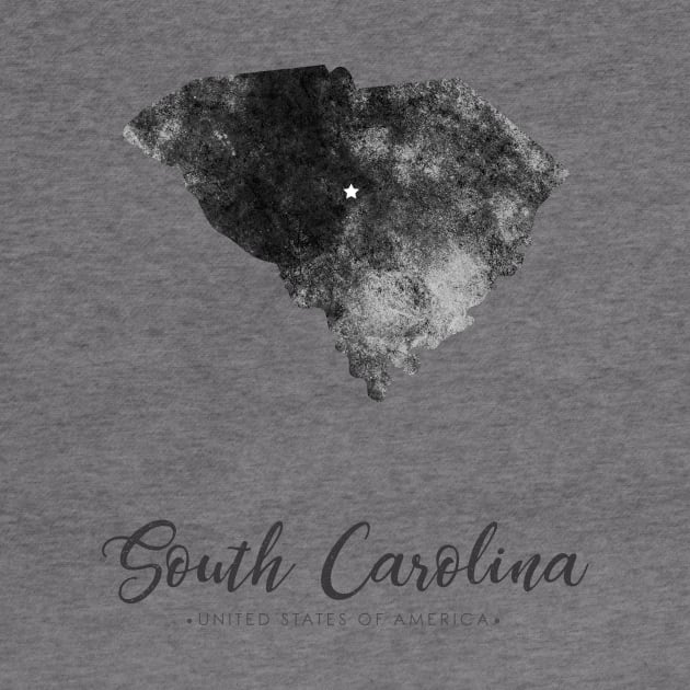 South Carolina state map by StudioGrafiikka